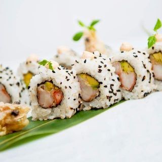 222 Rollo De Gambas En Tempura