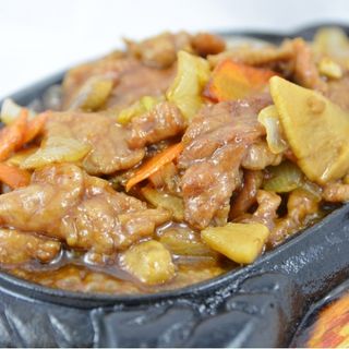 43B Ternera Con Jengibre Y Cebolleta Plancha