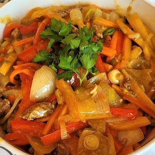 53 Cerdo Con Verduras