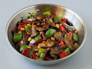 55  Cerdo Con Salsa Picante