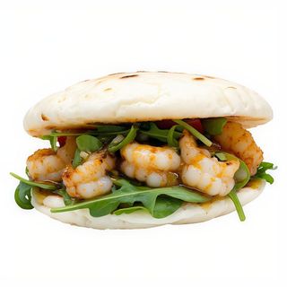 Arepa de calamares saharianos