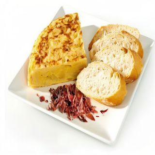 Tortilla Patata Bonito y Mahonesa