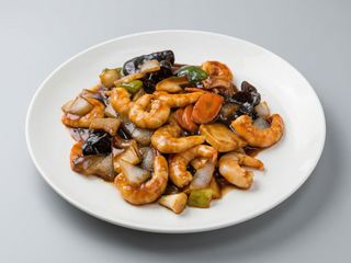 Gambas Con Verduras