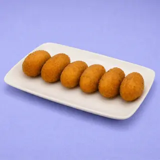 Croquetas de pollo, Bacalao o Jamón de Bellota