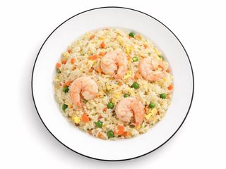 Arroz Frito con Gambas