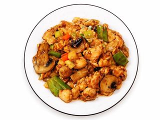 Pollo con Salsa Picante