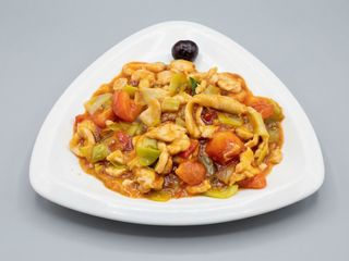 Pollo con Salsa Chilidulce
