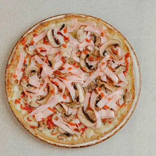 Pizza Tacchino e Funghi
