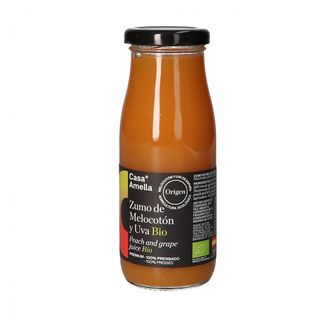 Zumo Ecológico Melocoton y Uva 25 Cl.