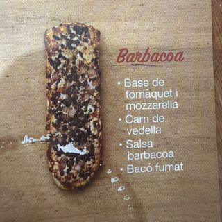 Pizza barbacoa 400g