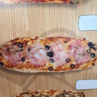 Pizza bacon y cebolla 400g