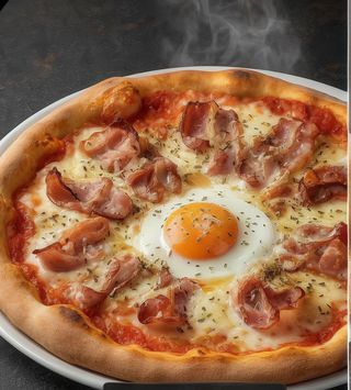 Pizza Carbonara