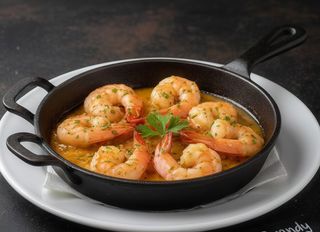 Gamberi Al Brandy