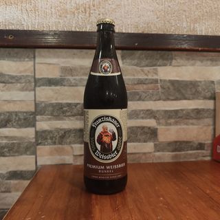 Franziskaner Dunkel Bier