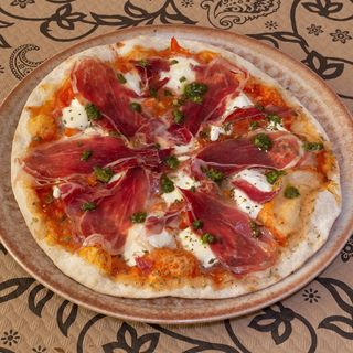 Pizza Brie con Ibérico