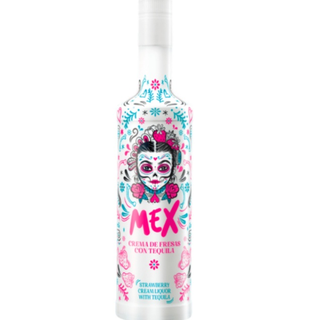 Licor Crema de Fresas con Tequila MEX