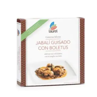 Jabalí Guisado Con Boletus