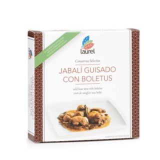Jabalí Guisado Con Boletus