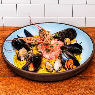 Risotto Frutti Di Mare allo Zafferano