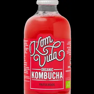 Kombucha de frutos rojos