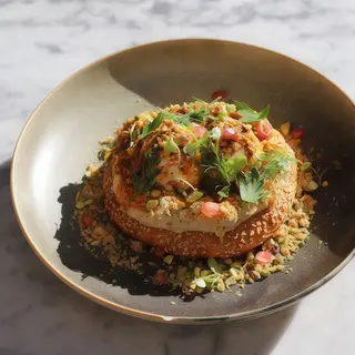 PISTACCHIO DUKKAH EGGS