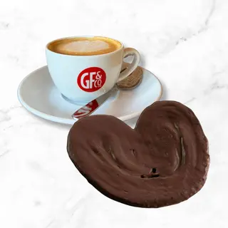 Palmera + bebida caliente