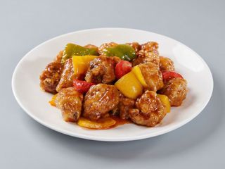 67. Costilla con salsa agridulce