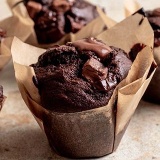 Muffin triple chocolate