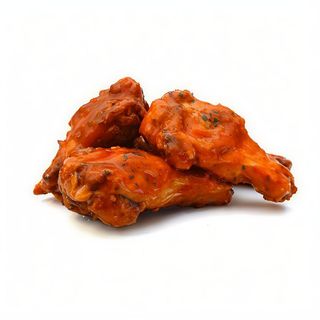 Alitas De Pollo Rebozadas Y Salsa Barbacoa