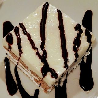 Tarta de Galletas y Chocolate Blanco