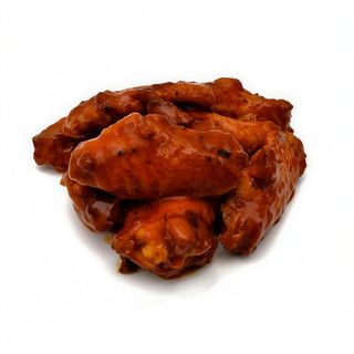 Alitas De Pollo Con Salsa BBQ (6 Uds.)