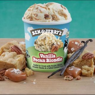 Ben & Jerry's Vainilla Pecan Blondie