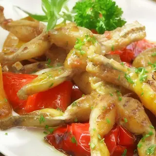 Ancas de rana a la plancha