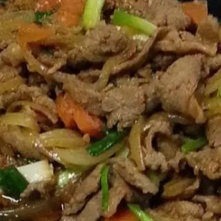 Ternera con salsa de judía negra 