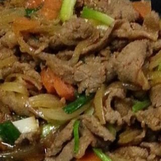 Ternera con salsa de judía negra 