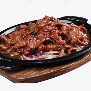 Ternera a la plancha estilo chino 