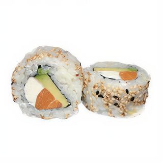 35 California Salmón queso (8 Pzas.)