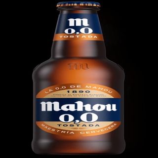 Mahou 0.0 tostadas
