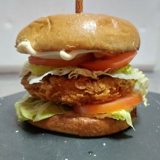 Hamburguesa Crispy Pollo