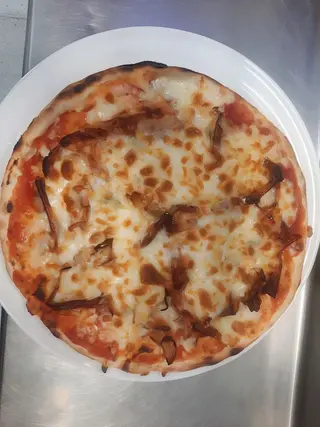 Menú pizza