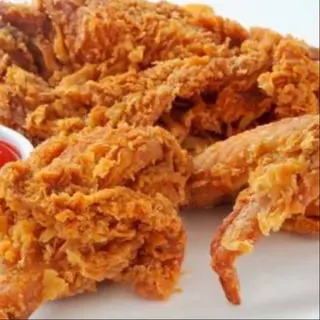 Medio Pollo con Ensalada