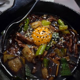 Ternera picante coreana