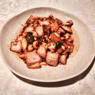 Pollo Con Anacardos,Pimientos Y Zanahoria