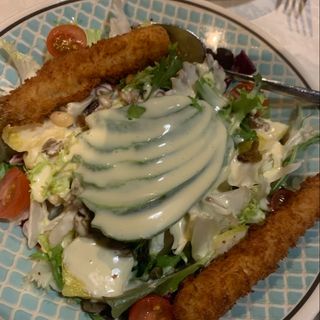 Ensalada Crujiente De Gamba