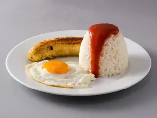 Arroz a la cubana