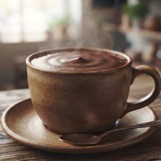 Chocolate taza grande