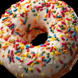 Donut confeti