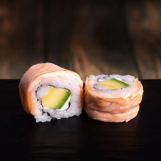 Roll Salmón FLAMB. Philadelphia (8p)