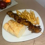 Pincho Moruno Con Patatas