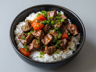 Cordero especial con arroz